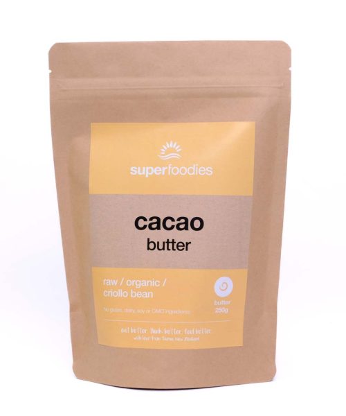 Organic Raw Cacao Butter - Peruvian Criollo Bean