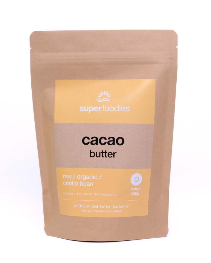 Organic Raw Cacao Butter - Peruvian Criollo Bean