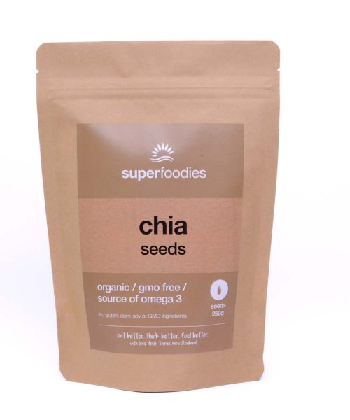 Organic Chia Seeds - vegan source of Omega 3