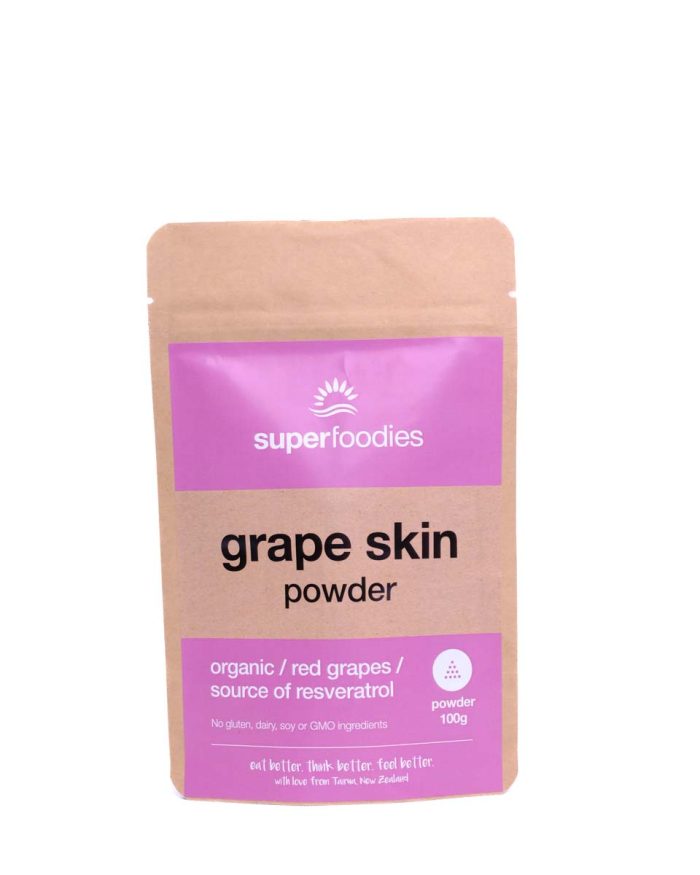 Organic Red Grape Skin Powder - source of resveratrol