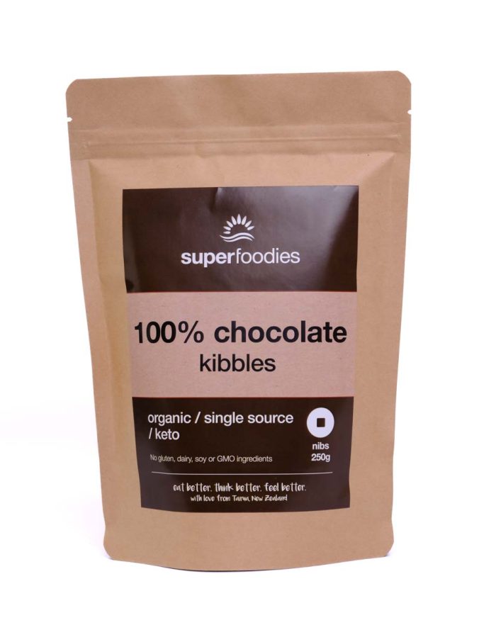 Keto 100% Dark Organic Chocolate - source of phytonutrients