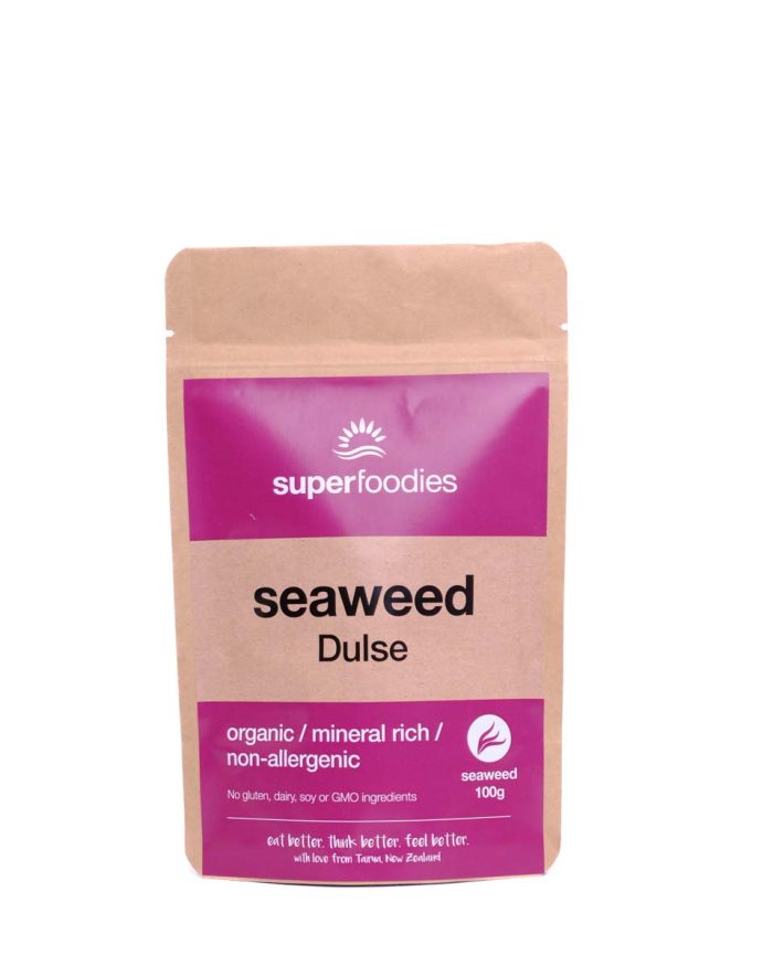 Organic seaweed dulse flakes - source of minerals and iodine