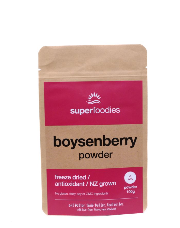 Freeze Dried Boysenberry Powder - 100% NZ Grown, source of antioxidants