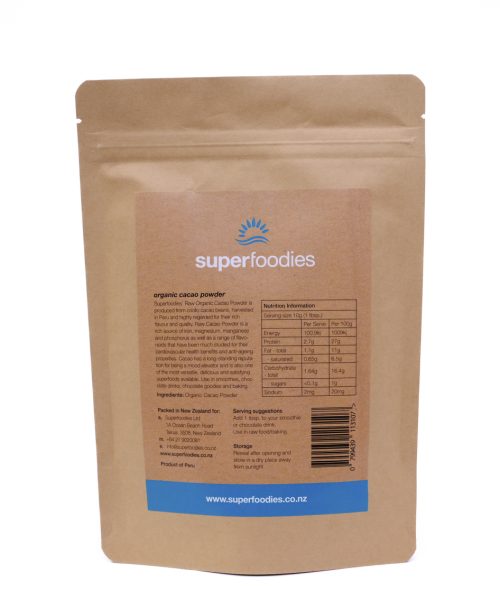 Organic Raw Cacao Powder - Peruvian Criollo Bean