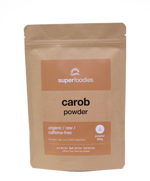 Organic Raw Carob Powder - caffeine-free cacao alternative