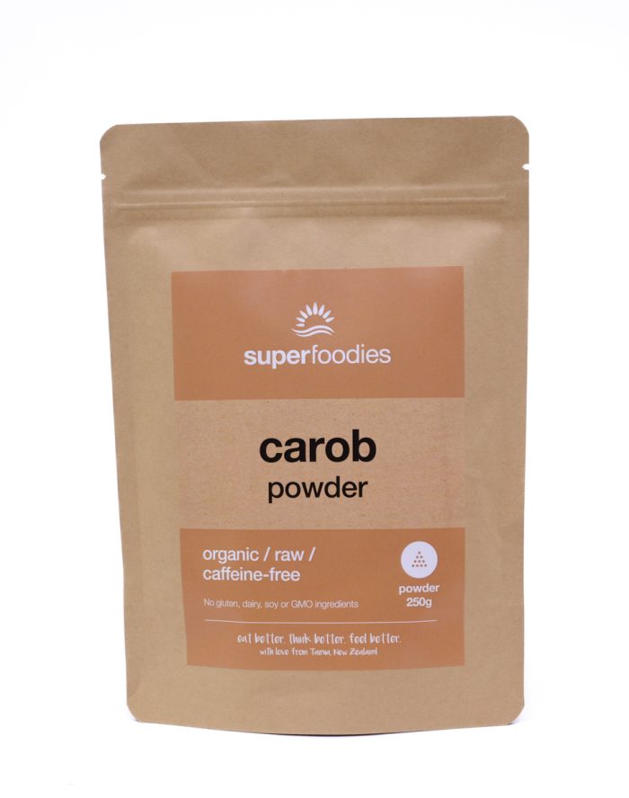 Organic Raw Carob Powder - caffeine-free cacao alternative