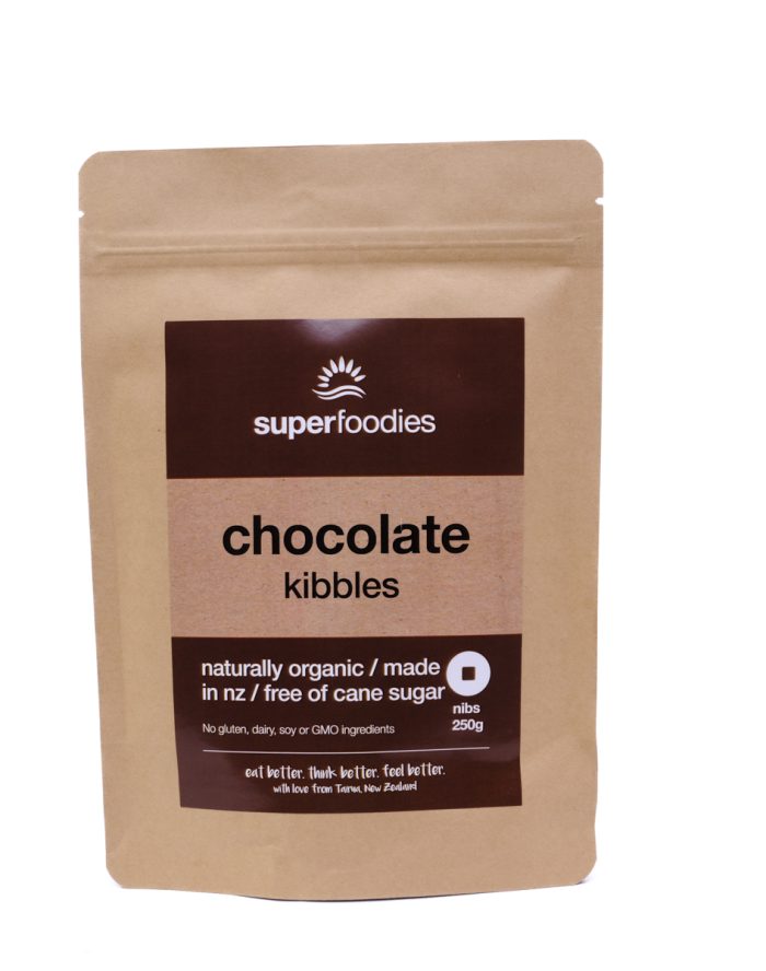 NZ Made Organic Dark Chocolate Kibbles