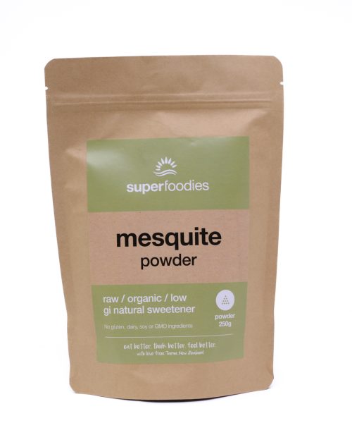 Organic Raw Mesquite Powder - low GI sugar alternative