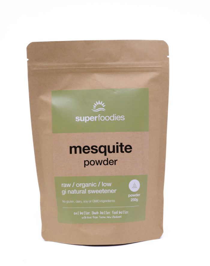 Organic Raw Mesquite Powder - low GI sugar alternative