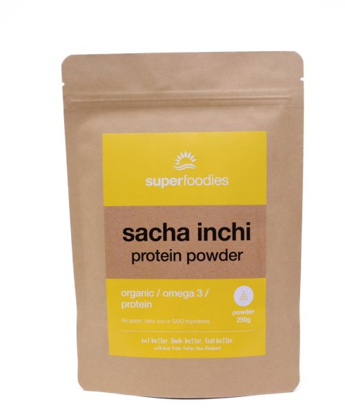 Organic Sacha Inchi Protein Powder - vegan source of protein and omega 3