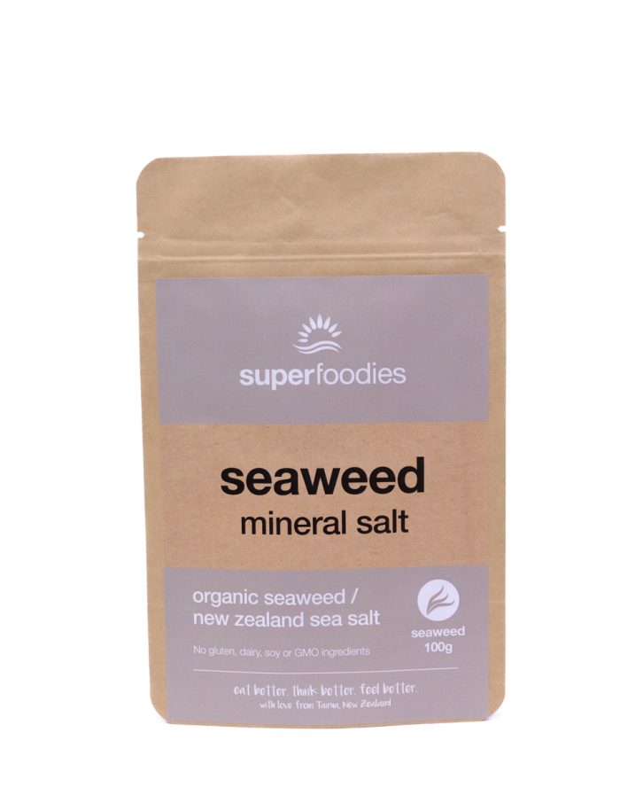 Organic Seaweed Mineral Salt - source of minerals and iodine