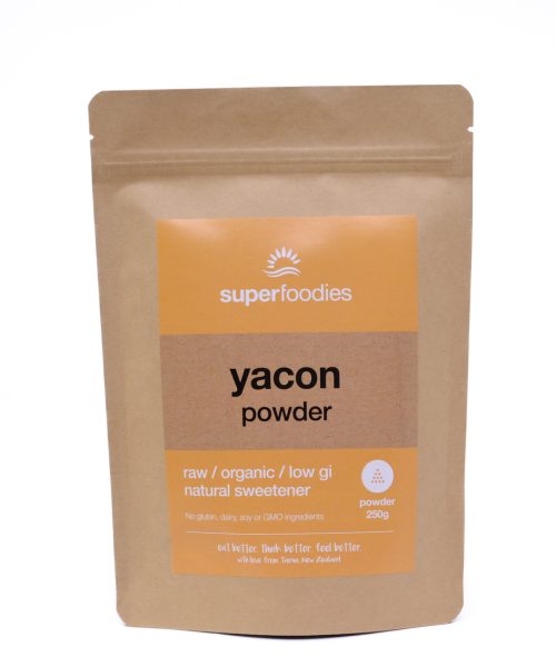 Organic Raw Yacon Powder - low Gi sugar alternative