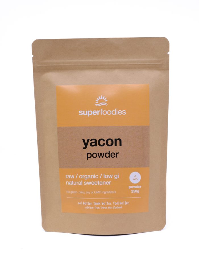 Organic Raw Yacon Powder - low Gi sugar alternative